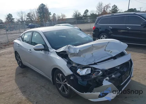 2021 Nissan Sentra Sv Xtronic Cvt z USA, uszkodzony, nr VIN 3N1AB8CV2MY208481